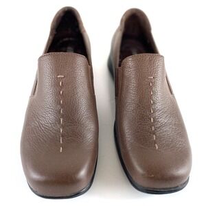 Cobbie Cuddler Poron 4000 LifeTime Loafer Women's  Brown Leather  Sz 9.5